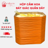 Giỏ Gỗ Cắm Hoa-Trang Trí-Đựng Đồ,Hình Bát Giác Có Nhiều Màu Sắc( ĐI TỪ 2 CÁI )