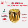 Hộp Cắm Hoa Thủ Công Hình Trụ Simili Có Nhiều Màu Sắc Độc Đáo( ĐI TỪ 2 CÁI)