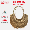 Túi Xách Cói Được Làm Thủ Công Tỉ Mỉ , Có Quai Xách Tiện Lợi( ĐI TỪ 2 CÁI)