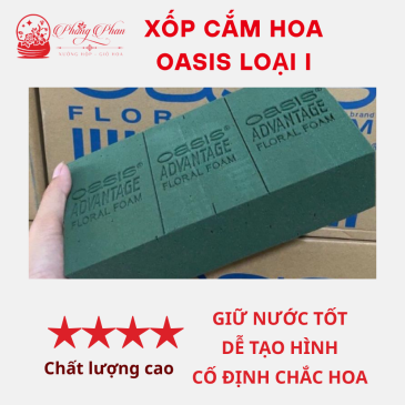 [Giá sỉ] thùng 20 viên xốp Oasic loại 1 hàng chuẩn giá tốt, cắm hoa, quả, bánh kẹo, quà tết, hoa tươi hoa sáp